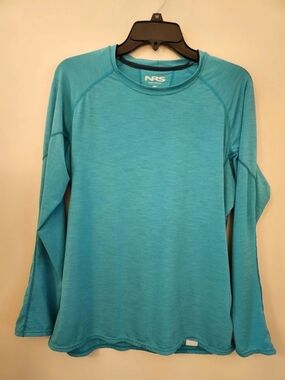 NRS Long Sleeve UPF 50+ Athletic Shirt Large Like New